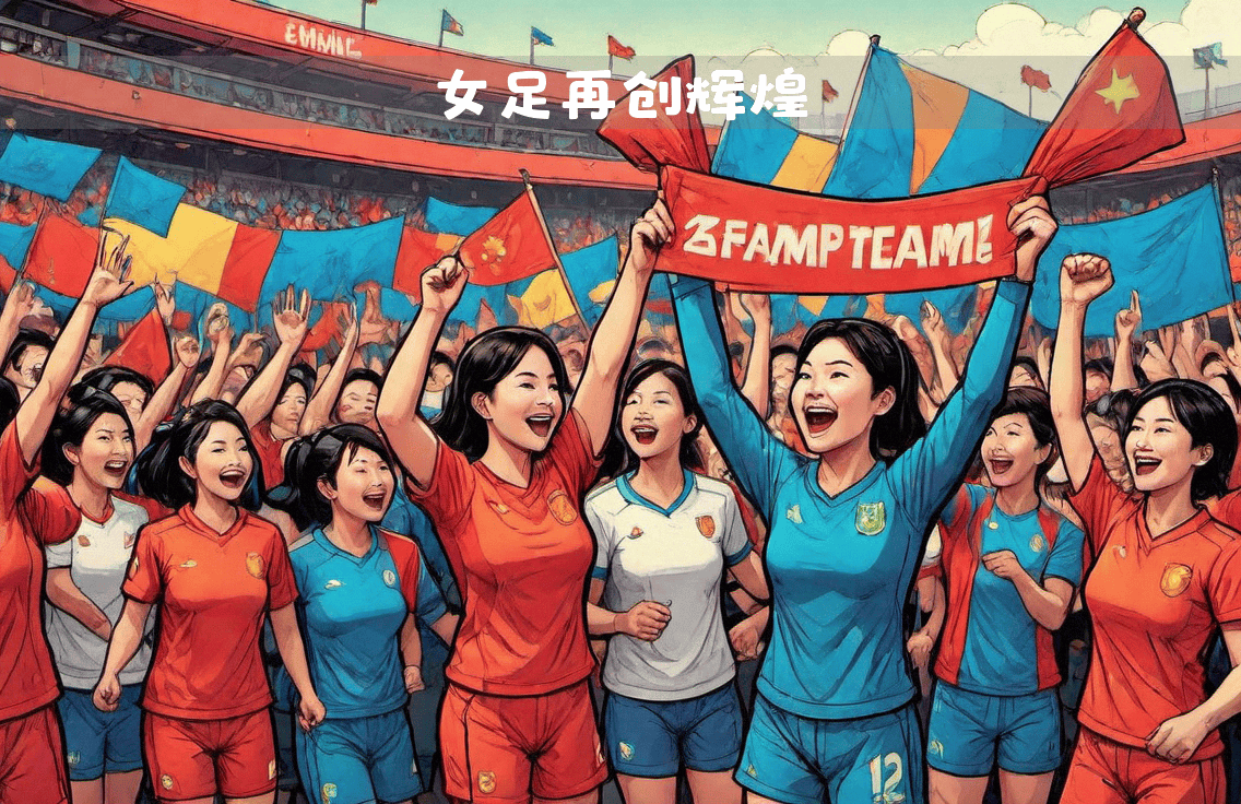 中国女足凭借团队合作，成功进军下一轮