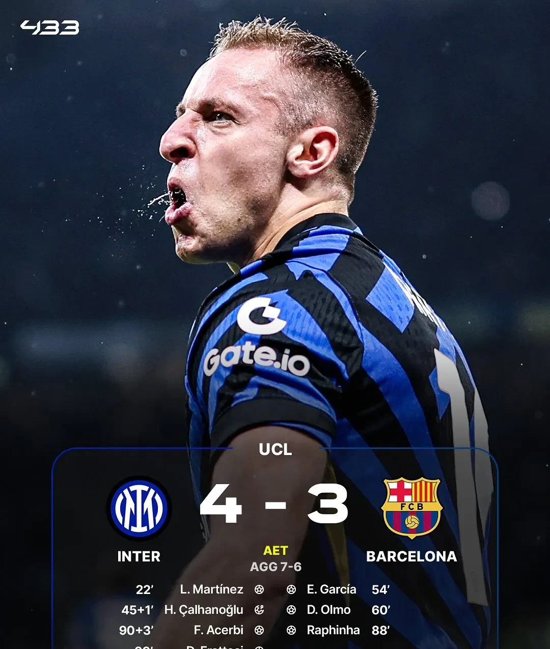 国际米兰客场惨败，遭遇连续失利