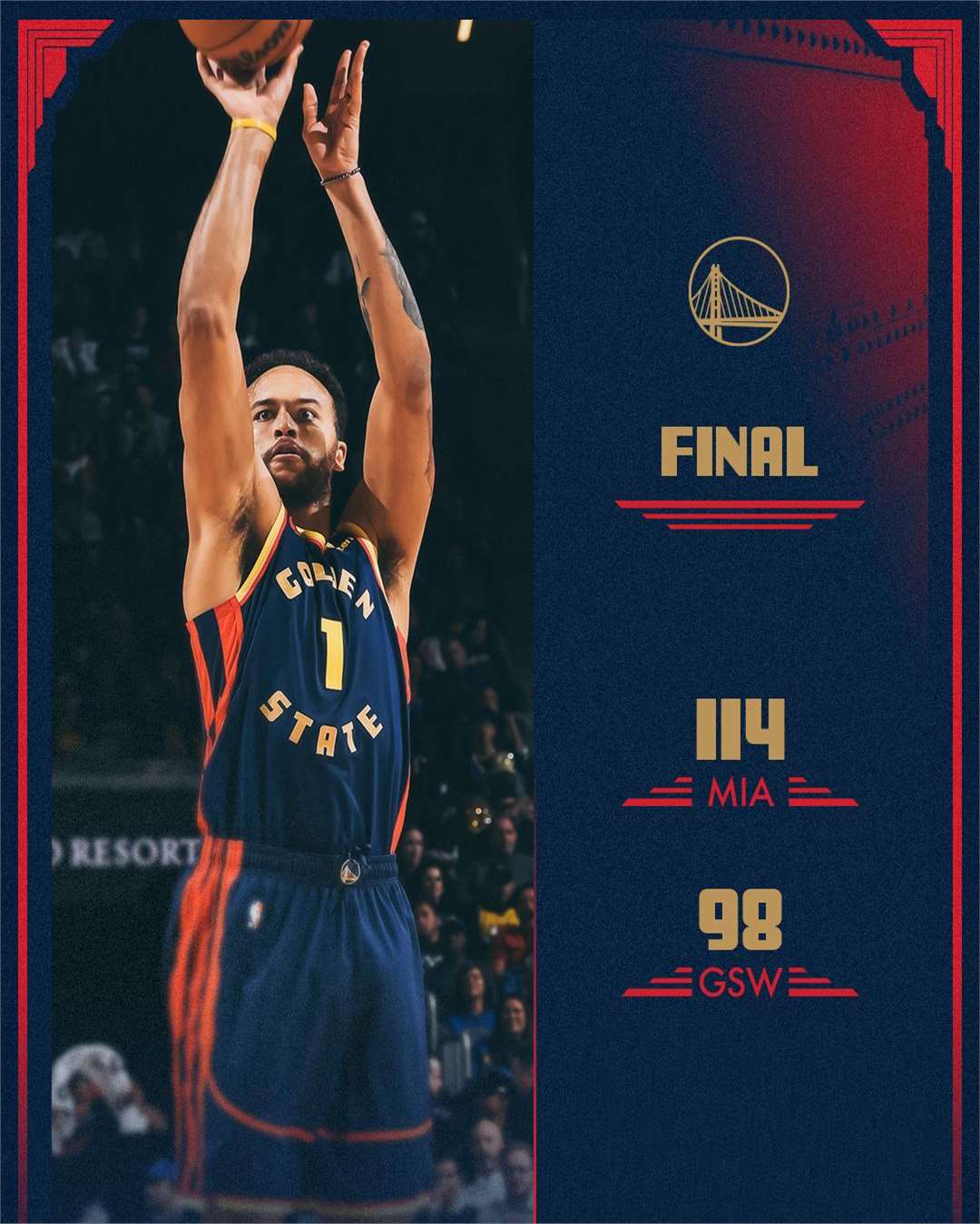 热火主场不敌勇士再败北