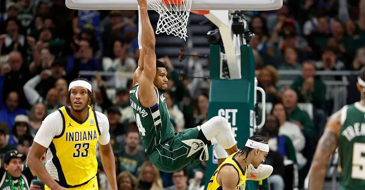 步行者逆转雄鹿，奥拉迪波爆发砍下46分